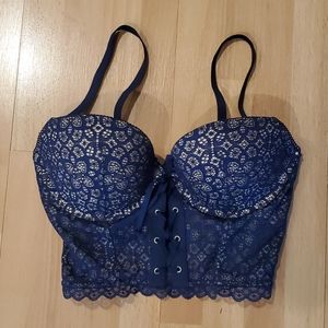 Victoria's Secret Padded Demi Mock Corset